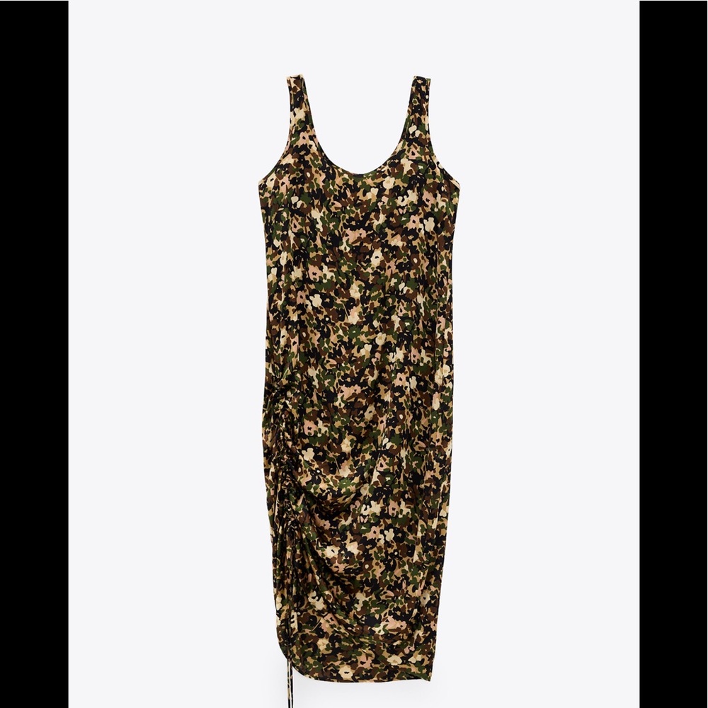 ⭐️ NEW Zara Flowy Printed Dress - Picture 6 of 8